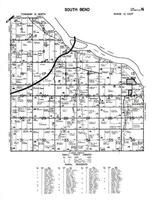 South Bend Township, Platte River, Fountain Creek, Cass County 1963 Published by Standard Atlas Co